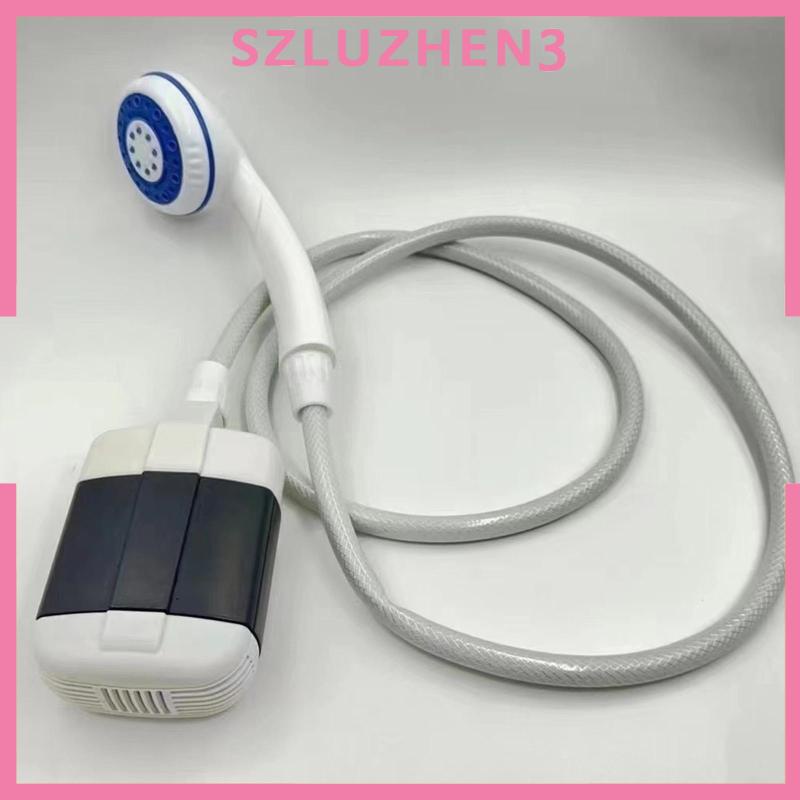 [Szluzhen3] ฝักบัวอาบน้ําไฟฟ้า แบบมือถือ USB พร้อมที่ปั๊ม สําหรับตั้งแคมป์กลางแจ้ง