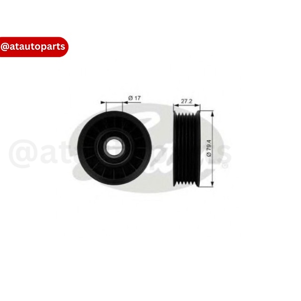 มู่เล่ย์สายพาน6รCHEVROLET COLORADOTRAILBLAZER2.5 2.82012-HONDACIVICFBFC STEPWAGONR18AR18Z1.8 R20A2.0