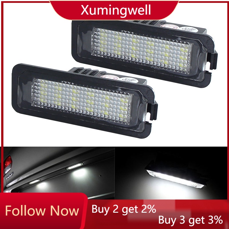 Xuming ไฟ LED ติดป้ายทะเบียนรถยนต์ สําหรับ Pors che 911 Carrera 996997991 บ็อกซ์สเตอร์ 980 GT2 GT3 C