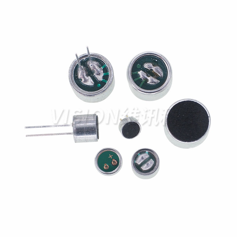 หัวฉัน 6X5 มม 9X7 พร้อมขา / แพทช์ 4.5X2.2มม 6X2.2มม 4015 Capacitive Electrical Microphone Pick Up หัวฉัน MP3 หัวฉัน