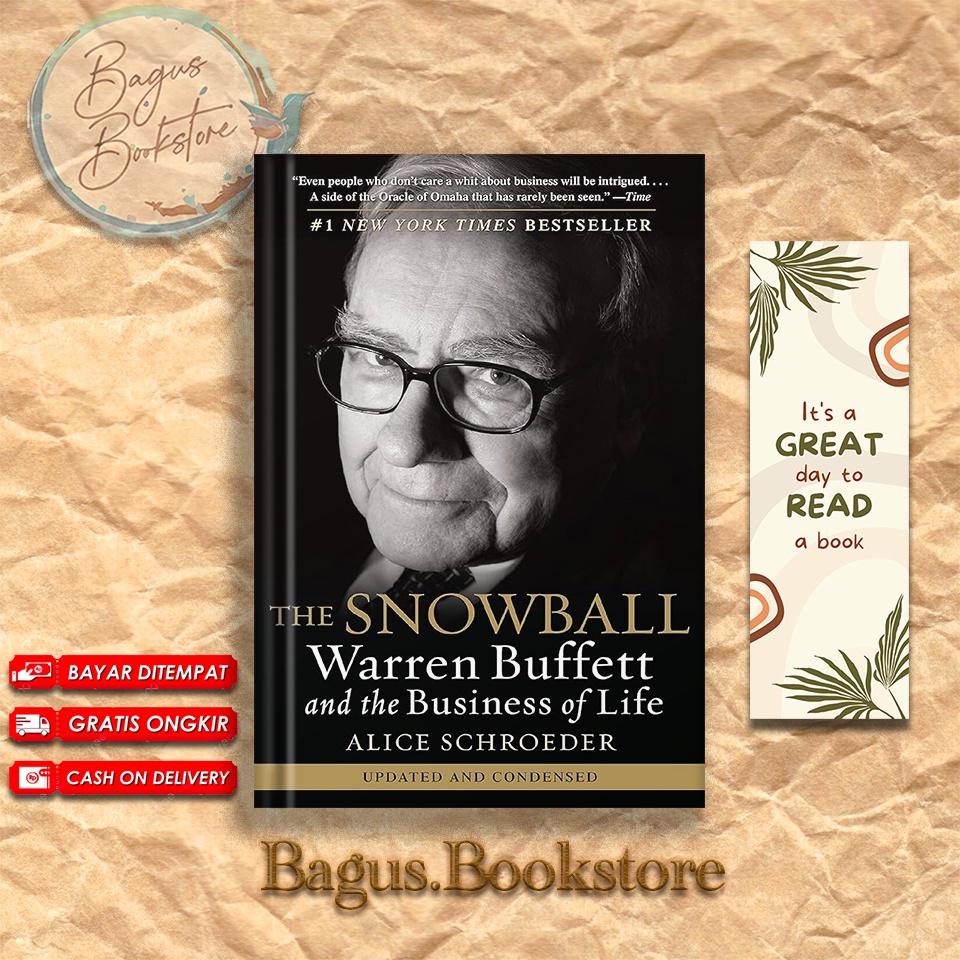หนังสือ the Snowball: Warren Buffett and the Business of Life - Alice Schroeder (ภาษาอังกฤษ)
