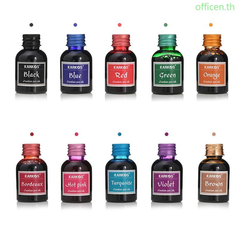 Cen หมึกปากกา สีสันสดใส 30 มล. อุปกรณ์สร้างภาพ อุปกรณ์วาดภาพ