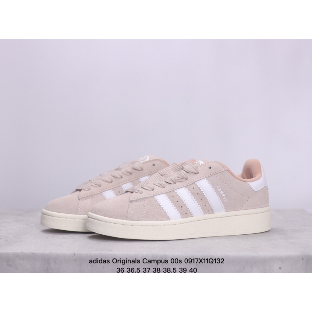 Adidas New Originals Campus 00s  การดูดซับแรงกระแทกป้องกันการลื่นไถลสวมรองเท้ากีฬาลำลองต่ำH03472EU36