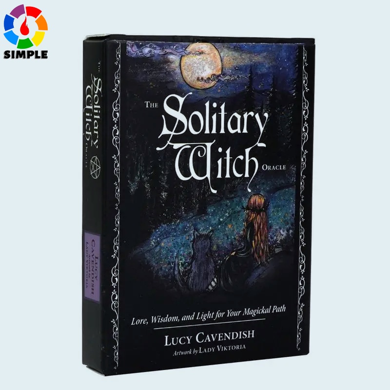 Solitary Witch Oracle English Version Oracle Cards