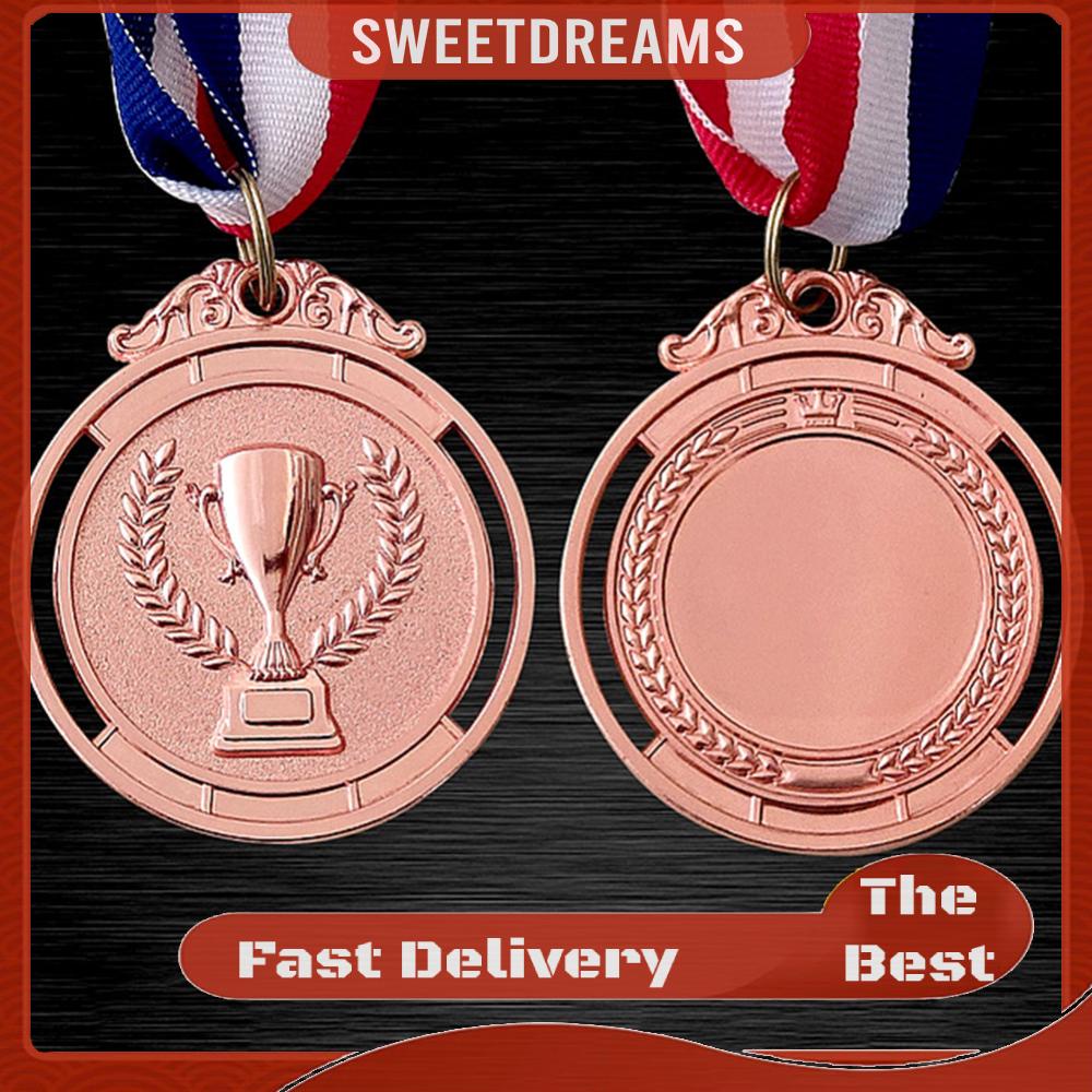 [Sweet] เหรียญรางวัล ทรงกลม สีทอง 2 นิ้ว 1st 2nd 3rd สําหรับเด็กนักเรียน เล่นกีฬา ประชุม - รูปที่ 3