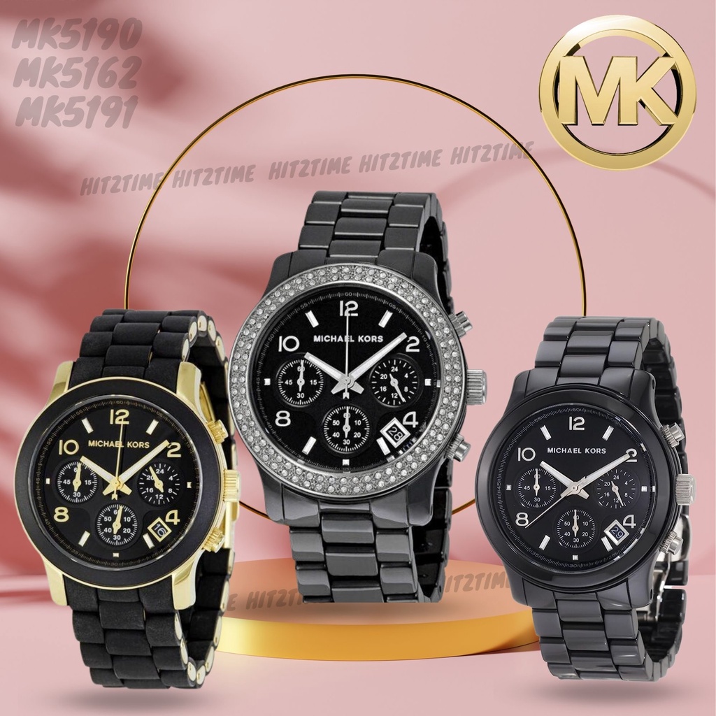 HITZTIME นาฬิกา Michael Kors OWM185 นาฬิกาข้อมือผู้หญิง นาฬิกาผู้ชาย แบรนด์เนม  Brandname MK Watch รุ่นMK5188