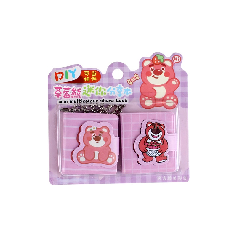 สมุดโน้ต ลายการ์ตูนน่ารัก ขนาดเล็ก แบบพกพา เครื่องเขียน WJ474