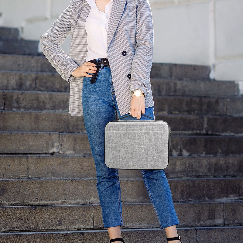 กล่องเก็บของ EVA แบบแข็ง อเนกประสงค์ แบบพกพา ขนาดใหญ่ สําหรับ iPad 10.2 9th 8th 7th Air 5 4 3 2 1 Pro 11 12.9 9.7 Mini 6 5 4 3 2 1 iPad 2 3 4 เคส - รูปที่ 7