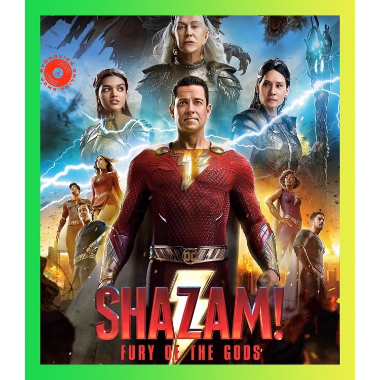 NEW Blu-ray Shazam! Fury of the Gods (2023) ชาแซม! จุดเดือดเทพเจ้า (เสียง Eng 7.1 Atmos/ไทย | ซับ En