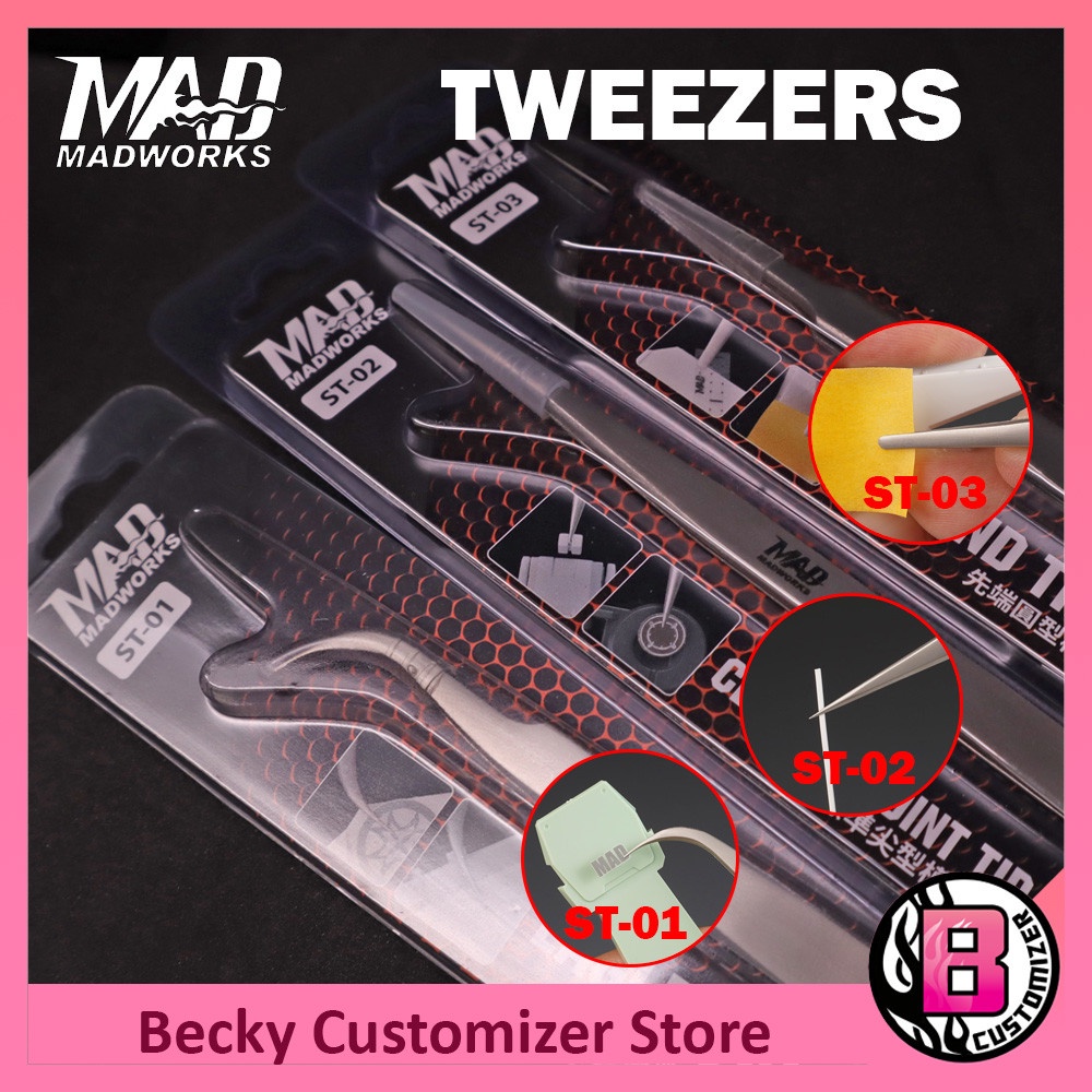 Madworks Tweezer / Precision แหนบสําหรับรุ่นสเกล