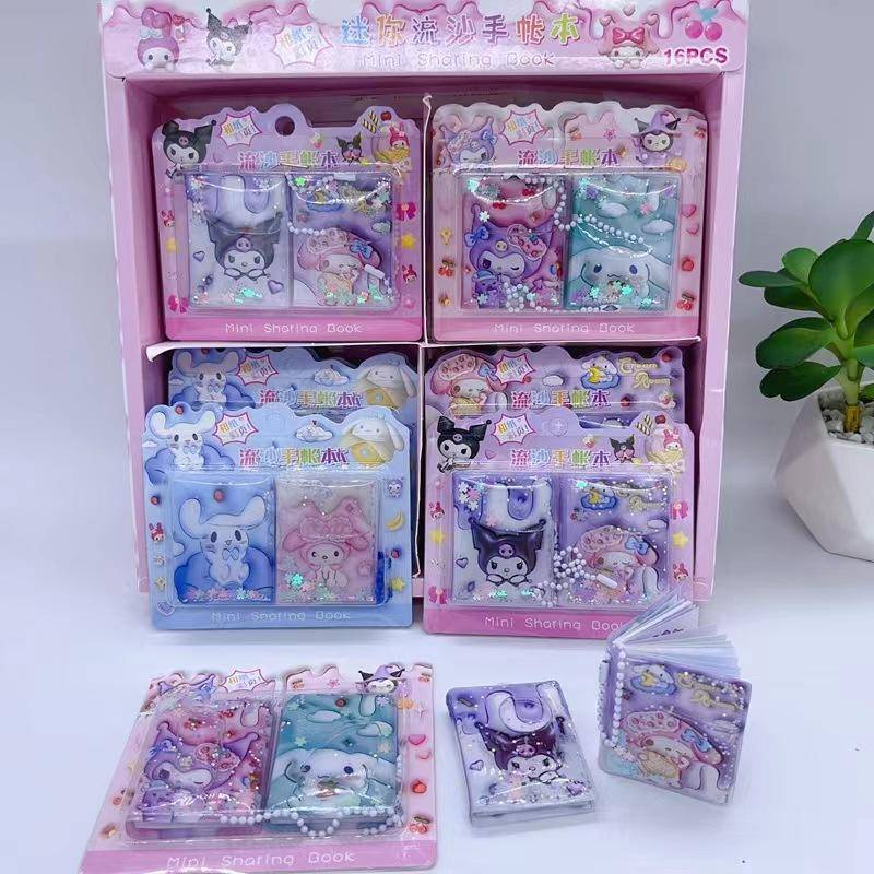 SANRIO สมุดโน้ต หนัง PU ลายการ์ตูน Cinnamoroll Mymelody Kuromi Journal น่ารัก ขนาดเล็ก พกพาง่าย 50 หน้า สําหรับนักเรียน ของขวัญวันเกิด