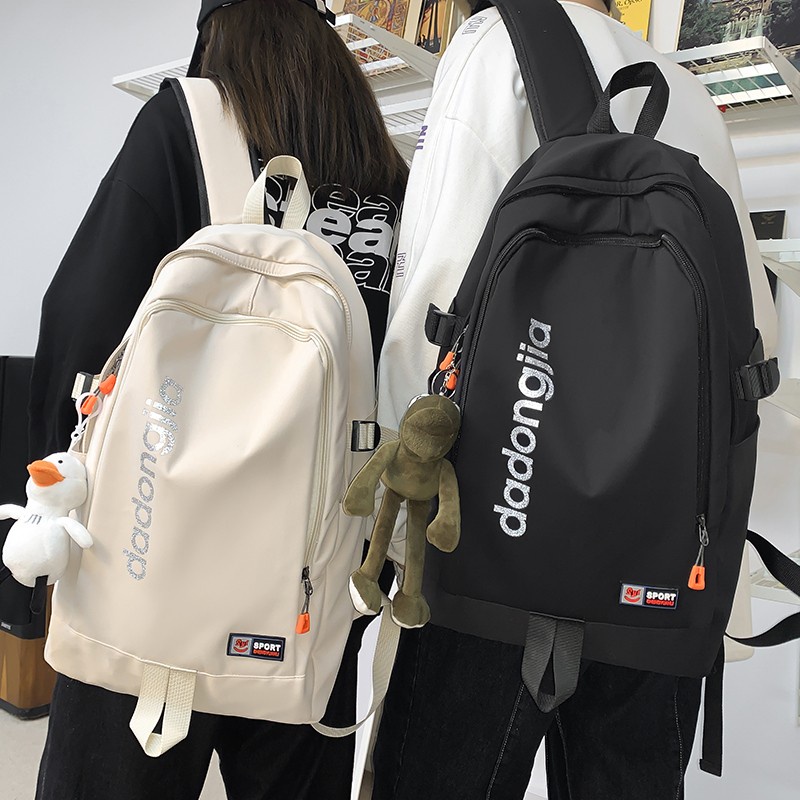 Singleton（GEERDUN）Schoolbag Men's Junior High School High School and College Student Backpack Backpack Large Capacity Can Be Put15.6Inch Laptop