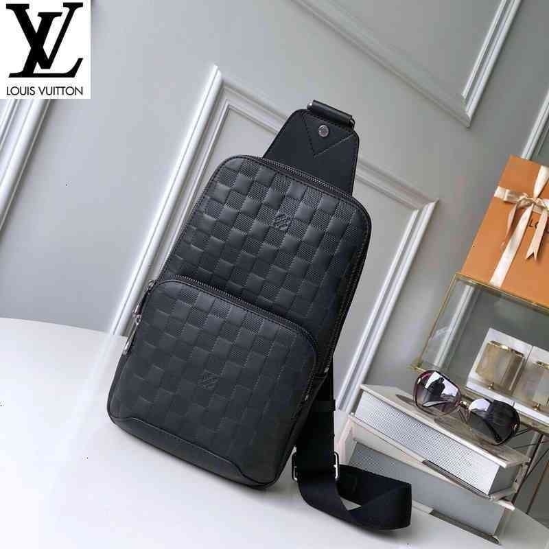 หลุยส์วิตตอง Louis Vuitton lv กระเป๋า n41720 avenue ไหล่เอวเอวมินิเข็มขัดยาวกระเป๋าสตางค์โซ่กระเป๋าสตางค์เย็นกระเป๋า 60l