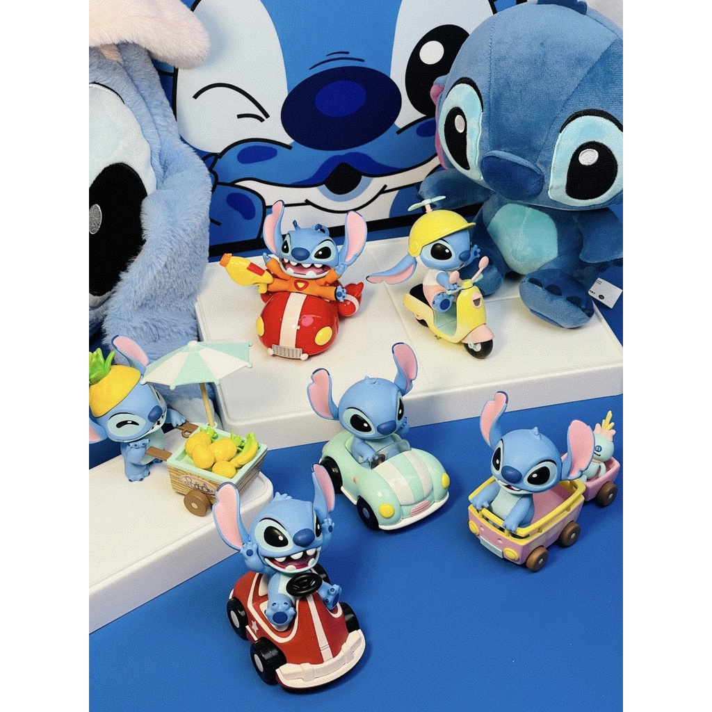 ฟิกเกอร์ POPMART MINISO MINISO Star Treasure Stitch Play Series น่ารัก สําหรับเด็กผู้หญิง