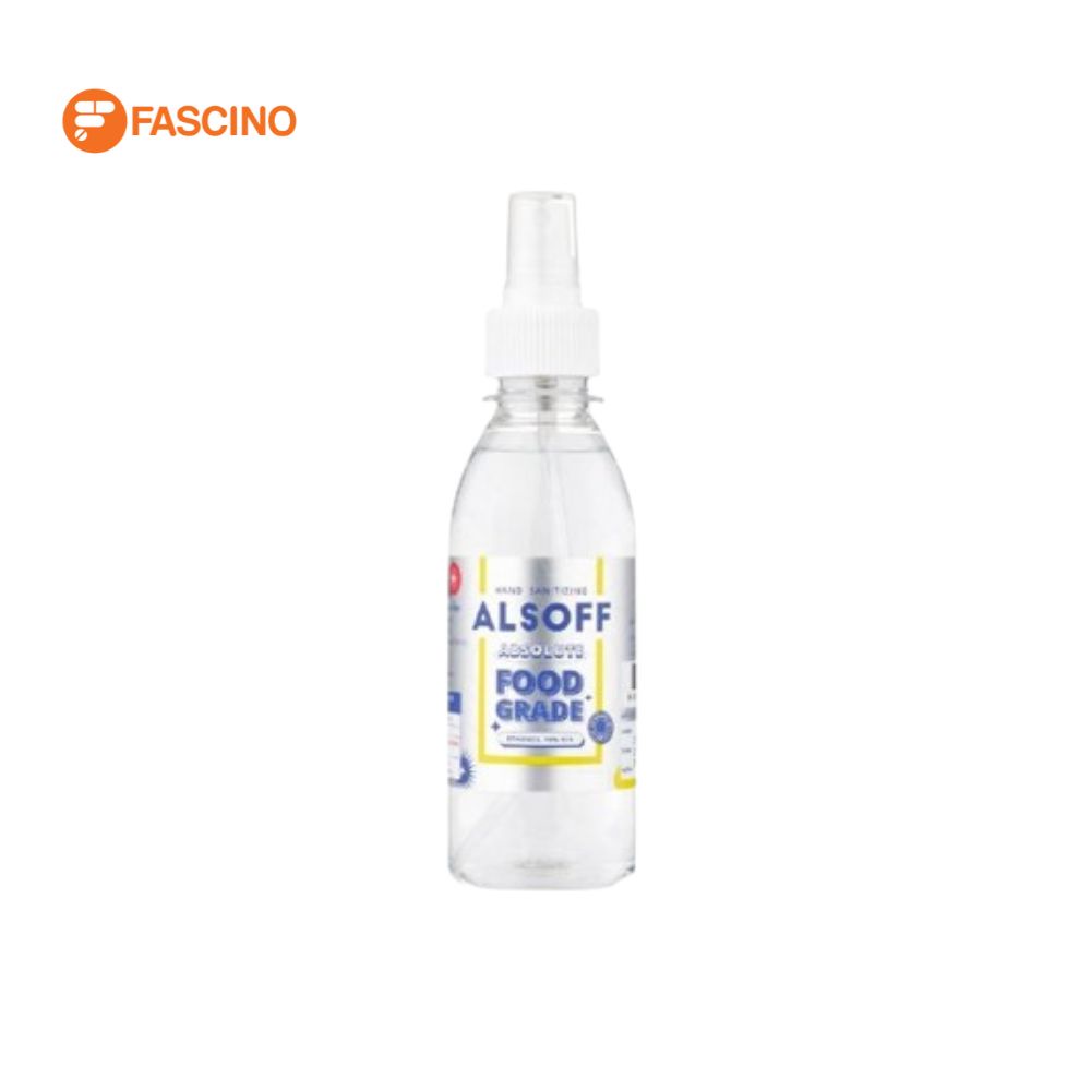 ALSOFF Hand Sanitizing Absolute Spray (Food Grade) สเปรย์แอลกอฮอล์ (200ml.)