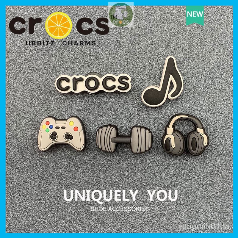 Crocs jibbitz charms ใหม่ กิ๊บติดรองเท้า ลายดอกไม้ 2023 อุปกรณ์เสริมรองเท้า DIY