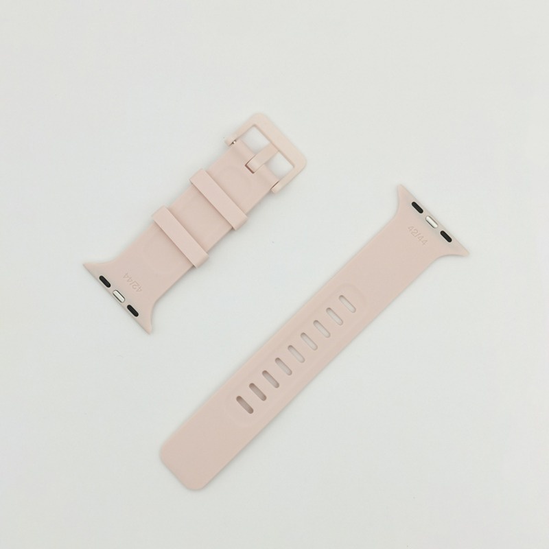 สายนาฬิกาข้อมือซิลิโคน กันน้ํา กันเหงื่อ สําหรับ Apple Watch series Ultra2 Ultra 9 8 7 6 5 4 3 2 1 i Watch 49 มม. 45 มม. 44 มม. 42 มม. 41 มม. 40 มม. 38 มม.
