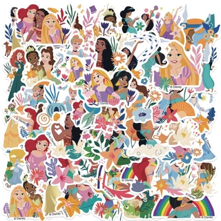 ❉ Mixed Cartoon Princess Series 03 Stickers ❉ 50Pcs/Set Fashion DIY Waterproof Decals Doodle Stickers