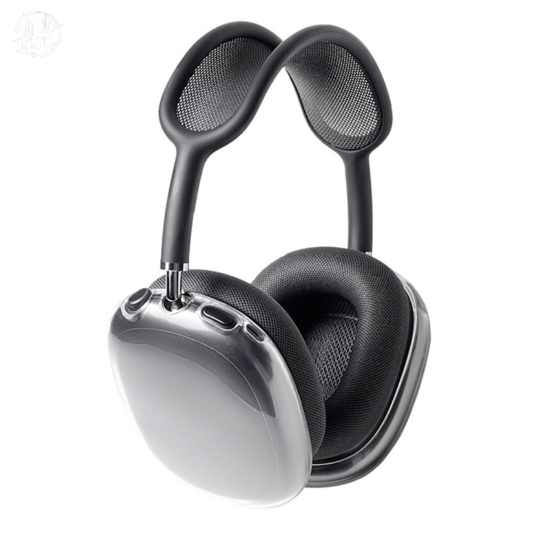Wl| 1 คู่ TPU นิ่ม สูง ใส หูฟัง เคสป้องกัน ชุดหูฟัง ป้องกันรอยขีดข่วน สําหรับ Air Pods Max เคสใส เคสป้องกัน ใหม่