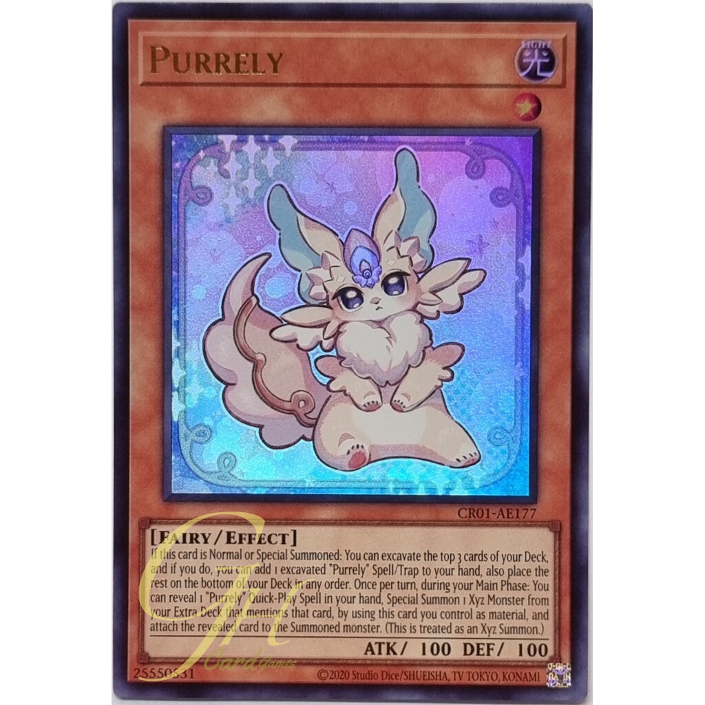 Yugioh [CR01-AE177] Purrely (Ultra Rare)