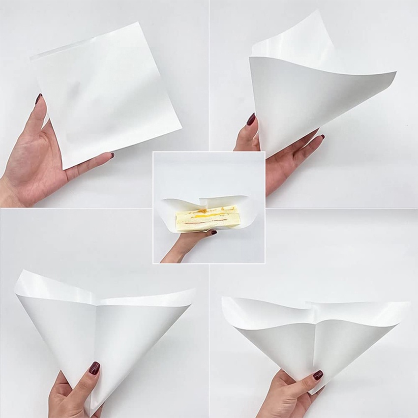 ถุงกระดาษคราฟท์ถุงกระดาษใส่ของทอด เคลือบกันน้ำกันน้ำมัน        
