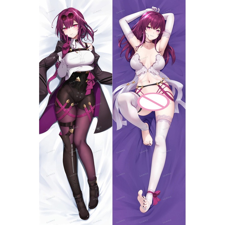 ปลอกหมอนอิง ลายอนิเมะเกม Honkai: Star Rail Kafka Dakimakura Waifu สําหรับตกแต่งบ้าน