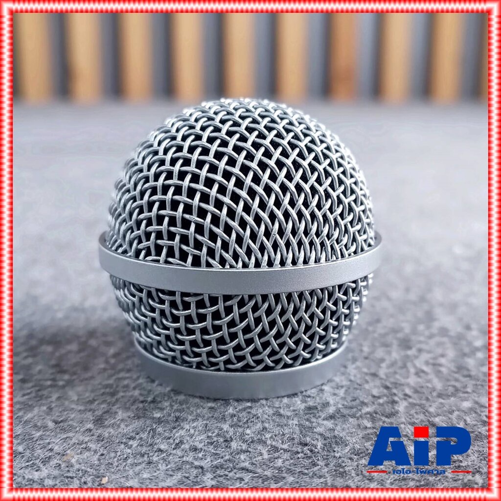ของแท้ ตะกร้อไมค์ SHURE PGA-48 GRILLE RPMP48G ตะกร้อไมโครโฟน อะไหล่ไมค์ SHURE PGA48 ตะกร้อ เอไอ-ไพศา