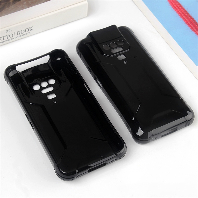 เคสโทรศัพท์มือถือ ซิลิโคนนิ่ม TPU สีดํา สําหรับ Cubot KingKong Power