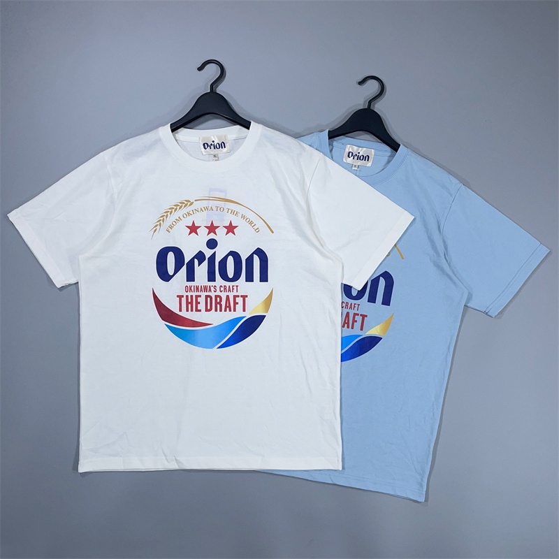 เสื้อยืดแขนสั้น คอกลม ผ้าฝ้ายแท้ พิมพ์ลาย Okinawa Orion Ryukyu สําหรับผู้ชาย และผู้หญิง สินค้าพร้อมส่ง