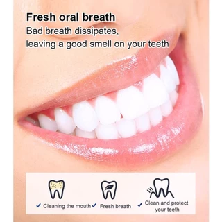 MOUTHWASH TABS น้ำยาบ้วนปากชนิดเม็ด พกพาง่ายสะดวกสบาย ลมหายใจหอมสะอาด อ่อนโยนไม่แสบร้อน ไม่มีสารอันตราย