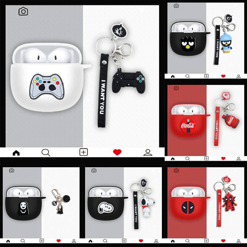 RY17 FOR HONOR Earbuds X6 CASE / Earbuds X5 CASE / LCHSE X5S case Silicone Case Cover  series Dust-p