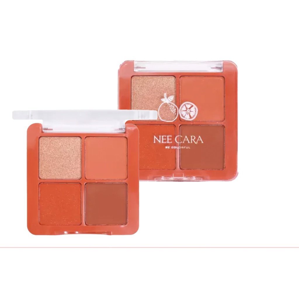 ♦️ของแท้·ส่งด่วน·ถูก♦️Nee Cara Mini Fruits Eyeshadow Palette #N319 : neecara นีคาร่า มินิ อายแชโดว์ พาเลท dayse