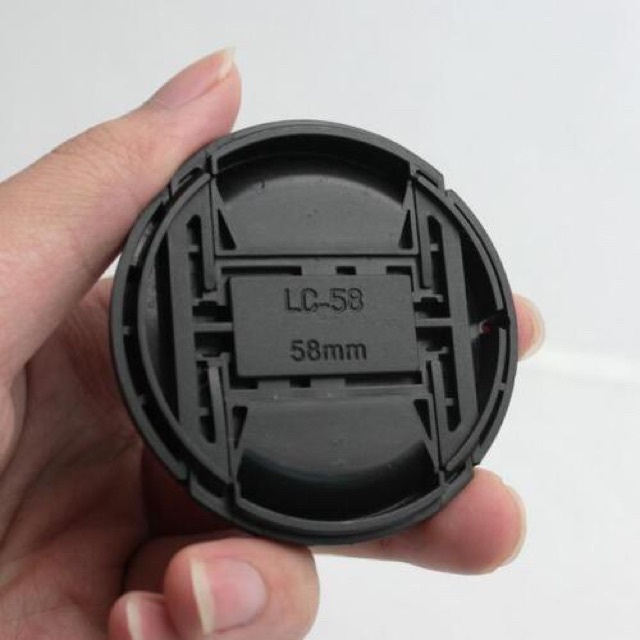 (ฝา) ฝาปิดเลนส์ พร้อมสายคล้อง lens cap ฝาปิดหน้าเลนส์