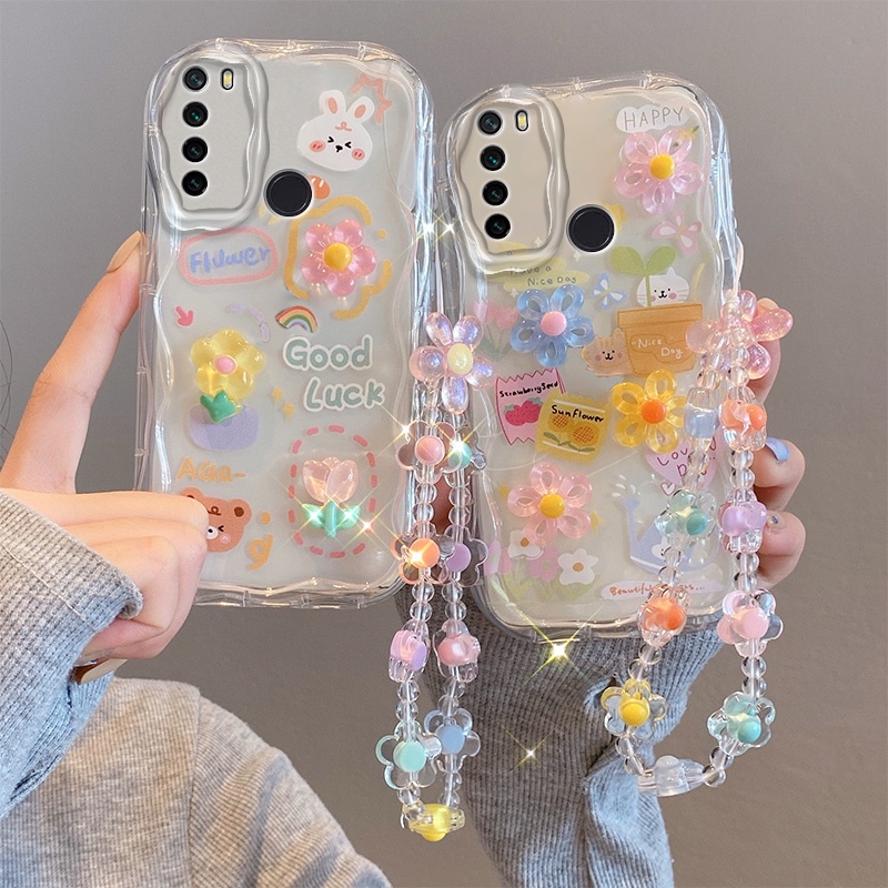 เคส redmi note 8 เคสโทรศัพท์มือถือ กันกระแทก ลายการ์ตูนครีม 3D น่ารัก แฟชั่น สําหรับ redmi note 8