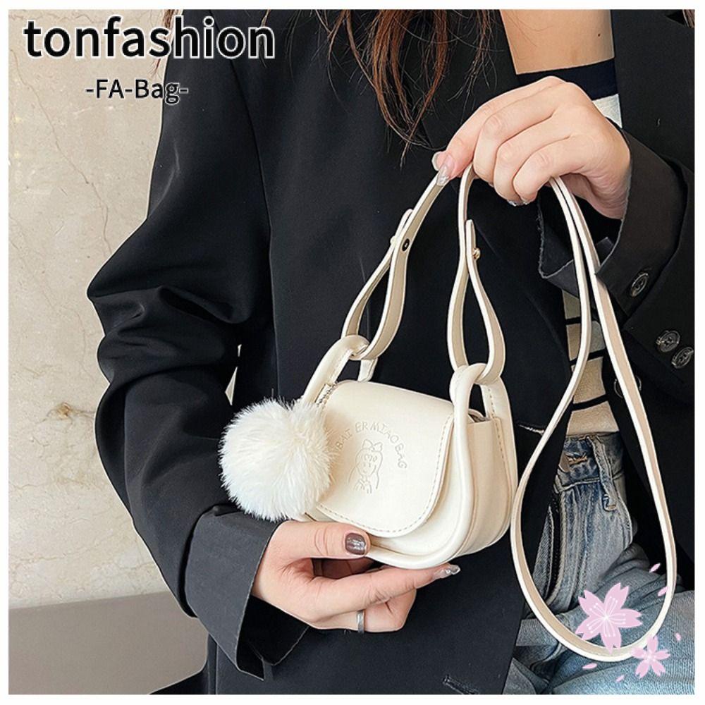 Tonfashion กระเป๋าสะพายไหล่ ขนาดเล็ก น่ารัก ใส่โทรศัพท์มือถือได้