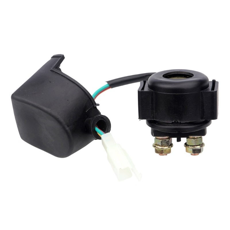 Yo สําหรับสกู๊ตเตอร์ ATV รีเลย์สตาร์ทรถจักรยานยนต์ 12V Solenoid สําหรับเครื่องยนต์ GY6 50cc-250cc