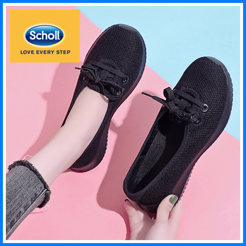 scholl รองเท้าสตรี รองเท้าลำลองสไตล์เกาหลี รองเท้าสตรี รองเท้าสตรี รองเท้าสตรี