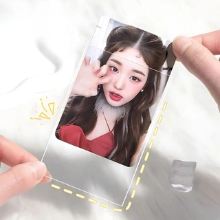 【พร้อมส่งจากไทย】ซองใสแก้ว ซองพลาสติกใส ขนาด56*87,63.5*88mm. หนา 90 ไมครอน 50pcs สำหรับใส่การ์ด รูป บัตร Sleeve