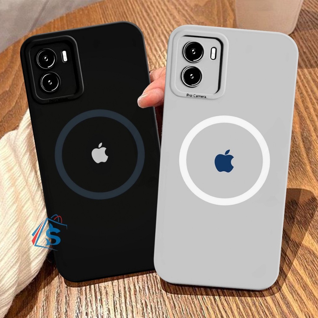 HP Softcase Vivo Y15S Y01 Y15A Y01A Y91C Y1S Y16 Apple Logo Motif - เคส Vivo - เคส Vivo - ปลอกโทรศัพ