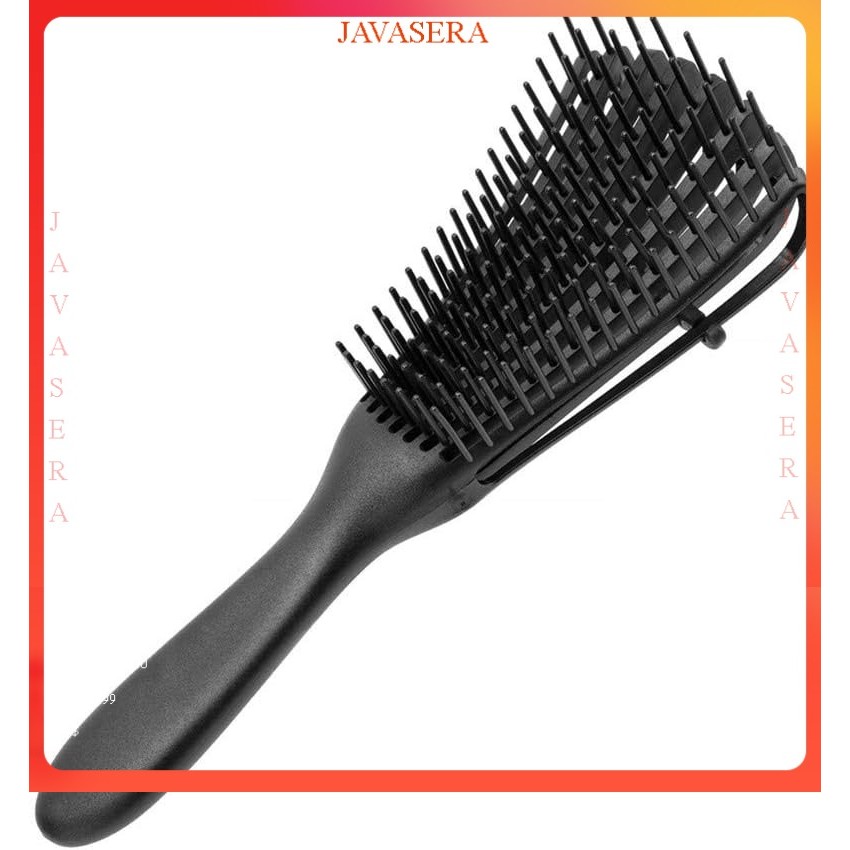 แปรงหวีผม Detangling - สีดํา - 7RHA9ZBK