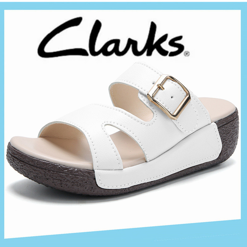 Clarks รองเท้าผู้หญิง Clarks ผู้หญิง Clarks รองเท้าแตะ รองเท้าผู้หญิง รองเท้าส้นแบน รองเท้าแตะ Clark