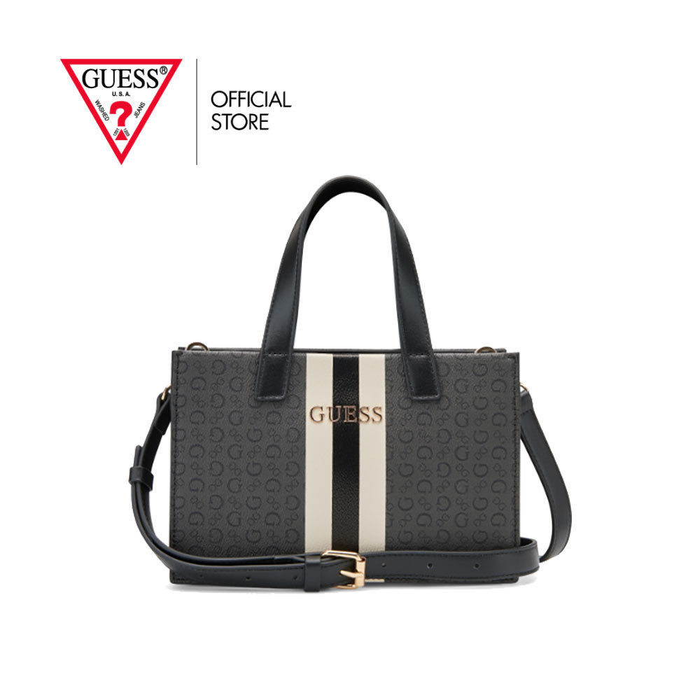 GUESS กระเป๋า รุ่น SG948281 INES MINI TOTE สีดำ
