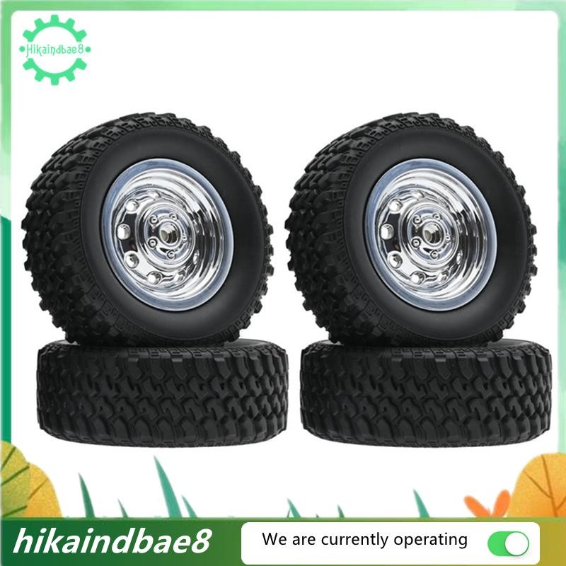 [hIkAi] 4 ชิ้น MN78 ล้อยาง Tyre สําหรับ MN78 MN-78 MN 78 1/12 RC รถอะไหล่อุปกรณ์เสริม