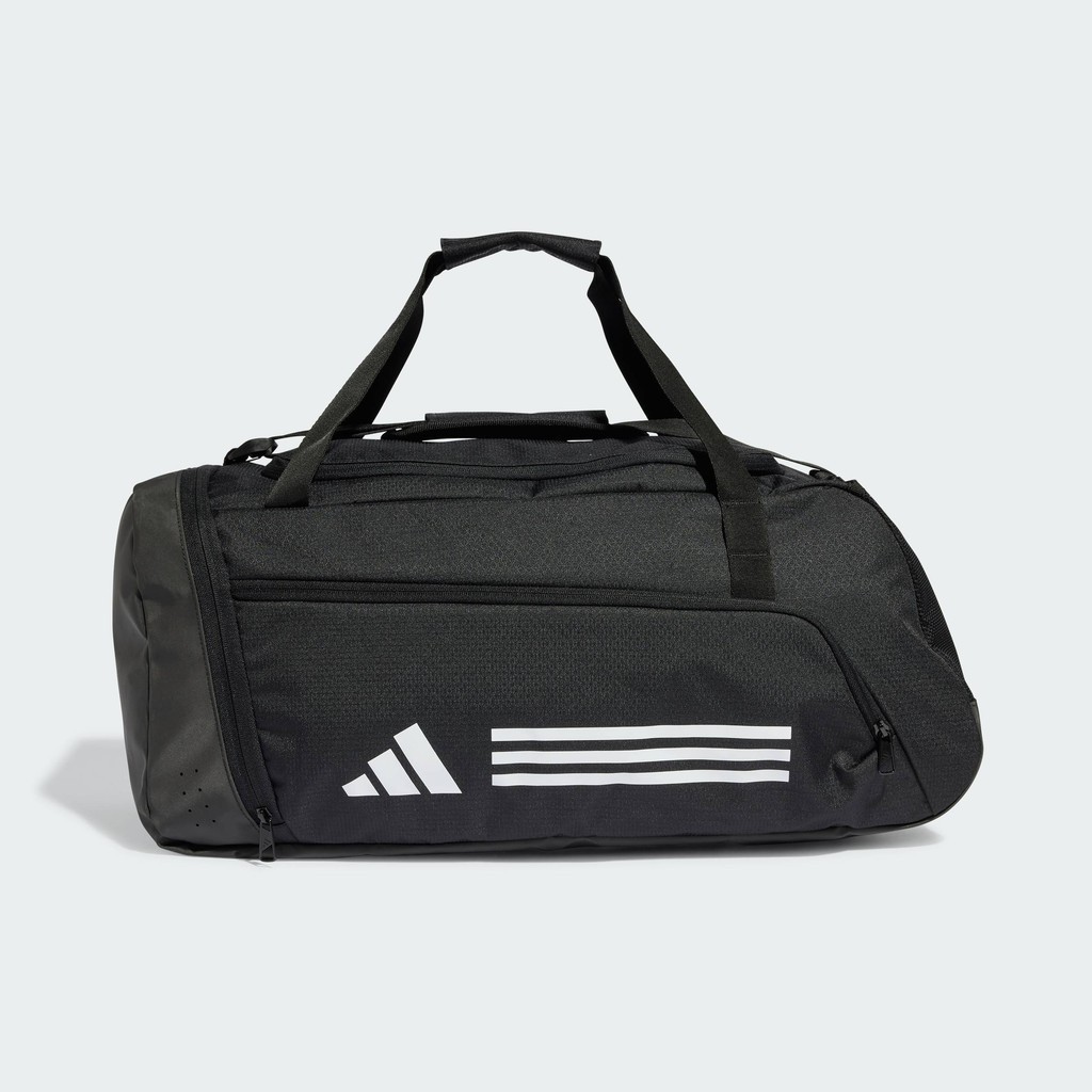 adidas เทรนนิง กระเป๋าดัฟเฟิล Essentials 3-Stripes Unisex สีดำ IP9863