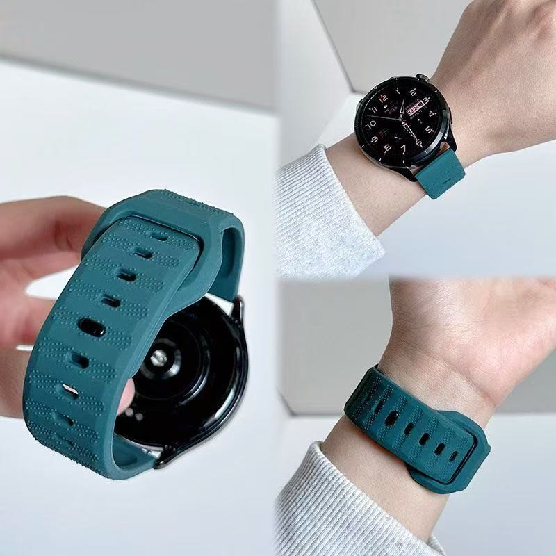 สายนาฬิกาHuawei Gt2e/GT2/GT3/GT4/gt5แบบซิลิโคนwatch2/2e/3/3pro/4/budsสายนาฬิกา20mm22mm