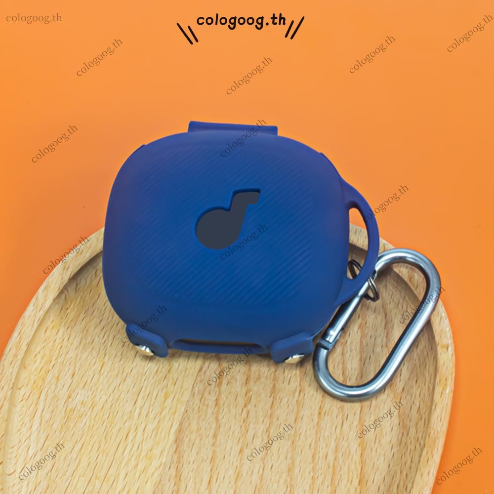 เคสซิลิโคนพร้อมคาราบิเนอร์สําหรับเคสชาร์จ Anker Soundcore Sport X20