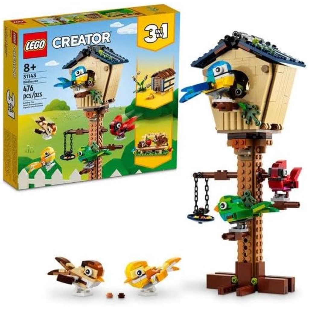 LEGO Creator 3 in 1 Birdhouse 31143