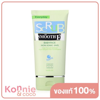 Smooth E Babyface Scrub 120g สครับทำความสะอาดผิวไม่มีฟอง ช่วยผลัดเซลล์ผิวเก่าหมองคล้ำ สิวเสี้ยนให้หลุดออกอย่างอ่อนโย...