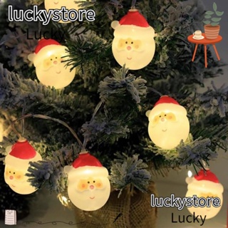 Lucky สายไฟหิ่งห้อย LED 1.5 เมตร ใช้แบตเตอรี่ สําหรับตกแต่งต้นคริสต์มาส