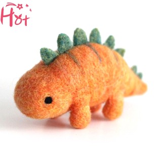 Goldensquare GE ชุดตุ๊กตาแฮนด์เมด ผ้าวูล ลายการ์ตูน Poke Poke Felg DIY สําหรับผู้เริ่มต้น